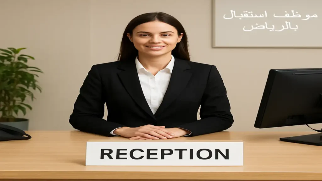 وظيفة موظف استقبال بالرياض 2026 | راتب 5,500 ريال