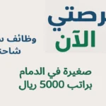 وظائف سائق شاحنة صغيرة في الدمام براتب 5000 ريال
