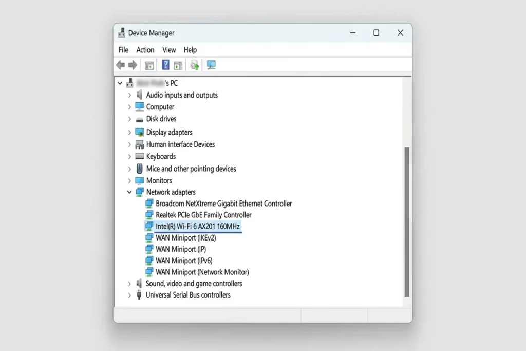 Windows 11 Connected to WiFi but No Internet: 10 Fixes 4 ADAPTER