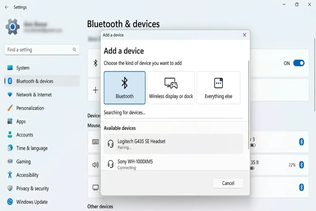 How to Fix Bluetooth Not Working on Windows 11 3 Pair Bluetooth Device