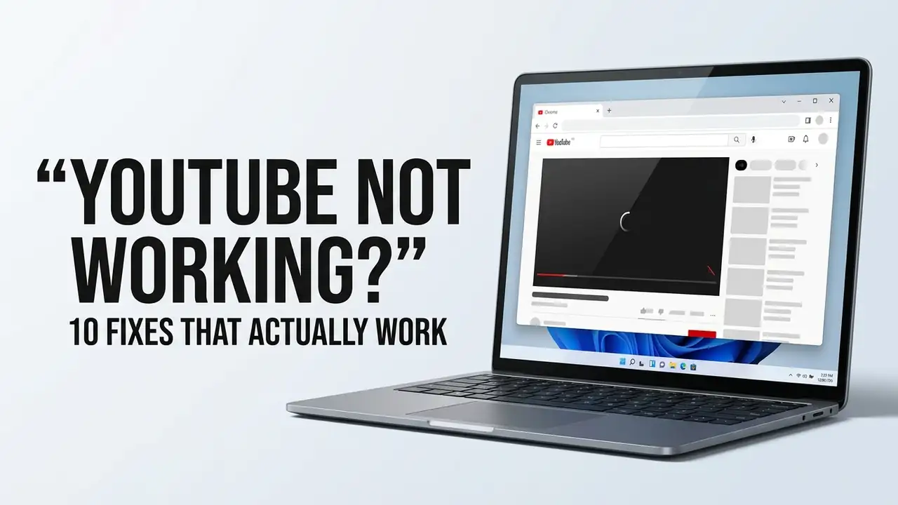 YouTube Not Working on Chrome? 10 Fixes