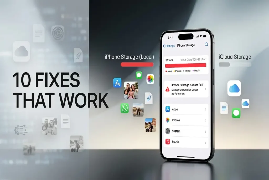 IPhone Storage Full but You Have Space? 10 Fixes