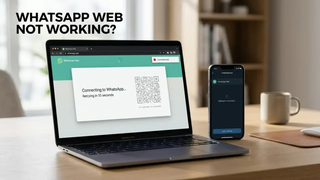 WhatsApp Web Not Working? 10 Fixes That Work