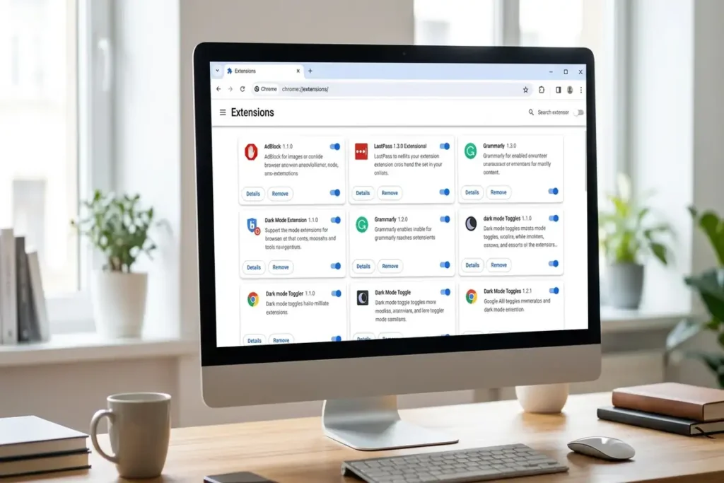 chrome://extensions