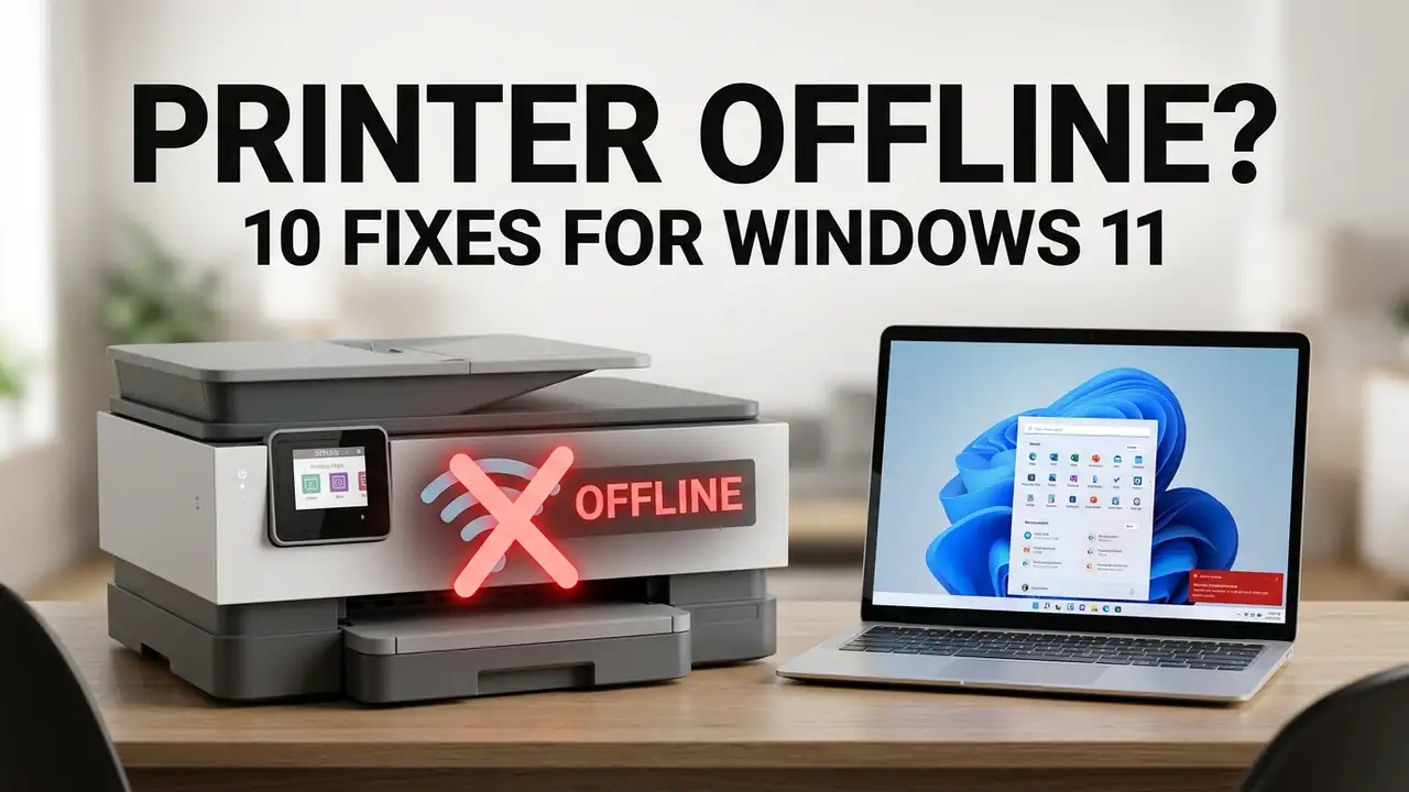 Printer Offline in Windows 11? 10 Ways to Fix It