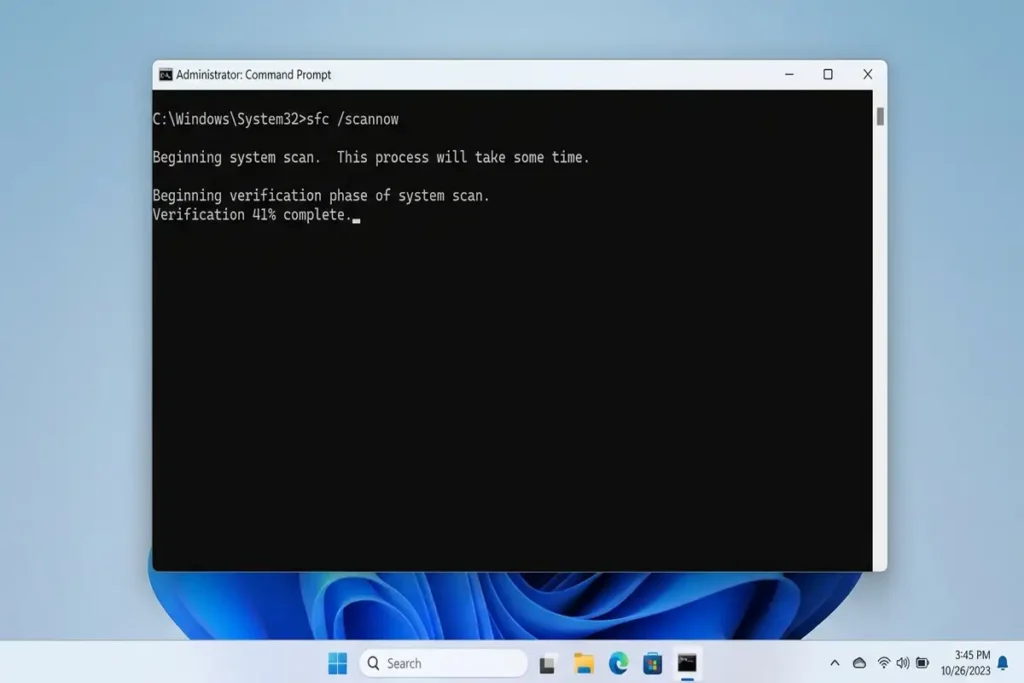 How to Fix Windows 11 File Explorer Not Responding 4 windows-11-sfc-scannow
