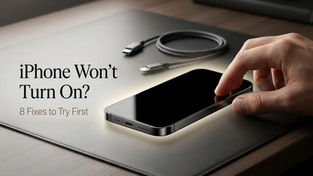 iPhone Won’t Turn On? 8 Fixes to Try Before Repair