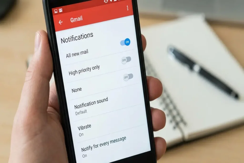 Gmail Notifications Not Working on iPhone? 10 Fixes 2 Gmail → Settings → affected account → Notifications
