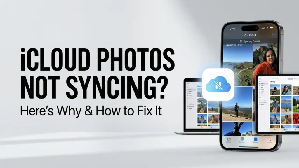 iCloud Photos Not Syncing? Here's Why & How to Fix It