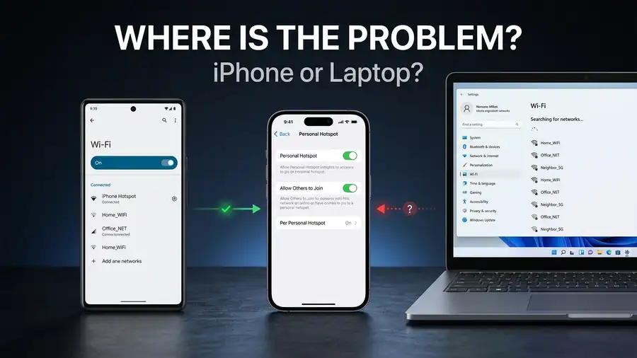 IPhone Personal Hotspot Not Showing Up? Fix It Fast 4 LAPTOP