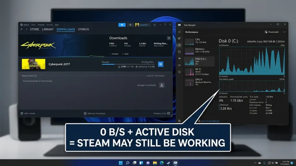 Steam Download Stuck at 0 B/s? What to Check 2