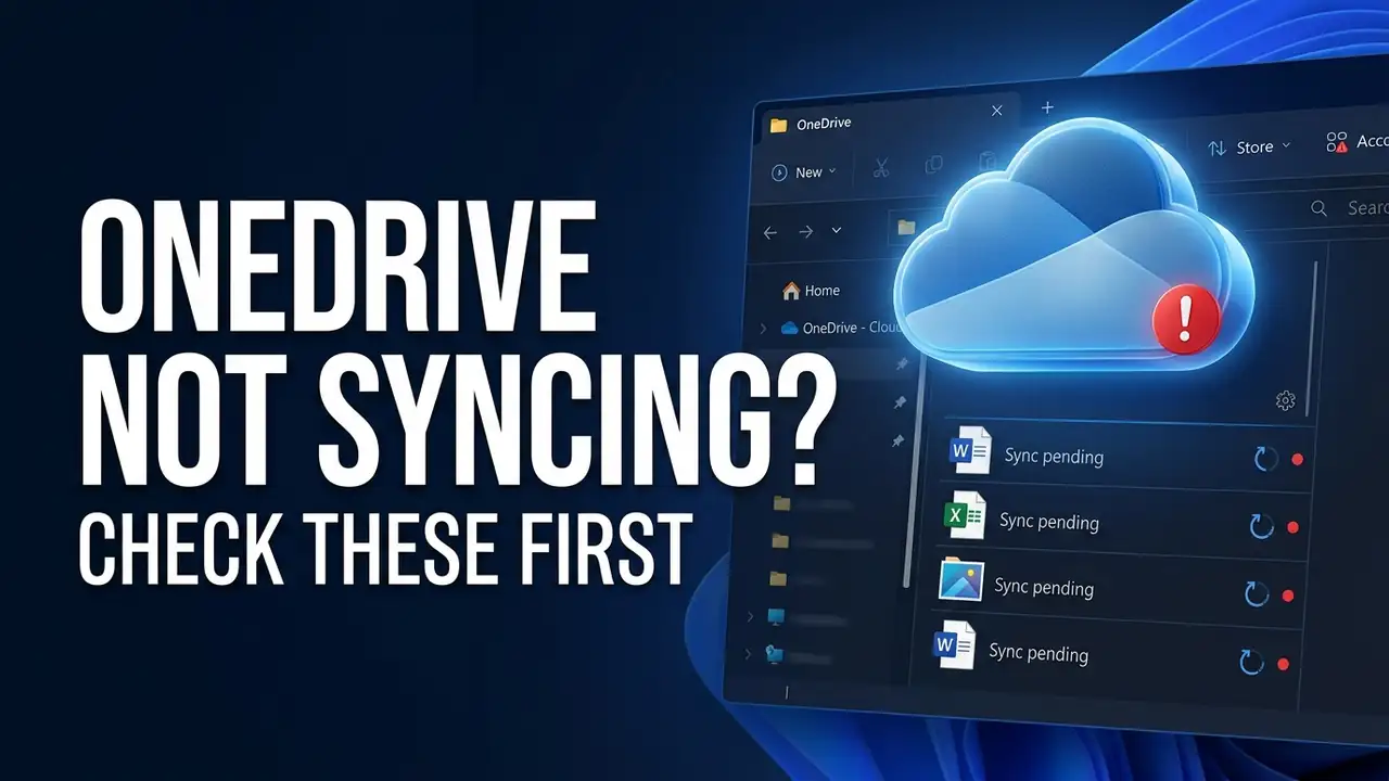 OneDrive Not Syncing? Here's What to Check First