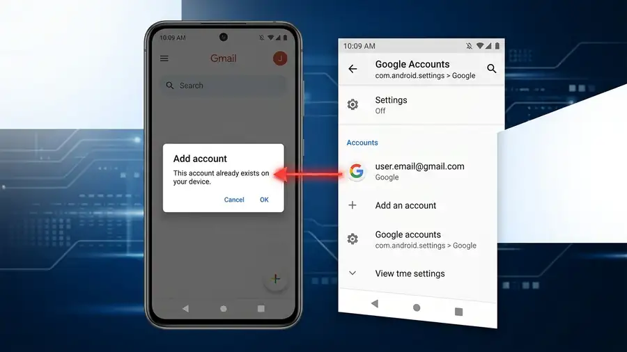 Gmail “Account Already Exists” but Not Showing? Fix It 2 gmail