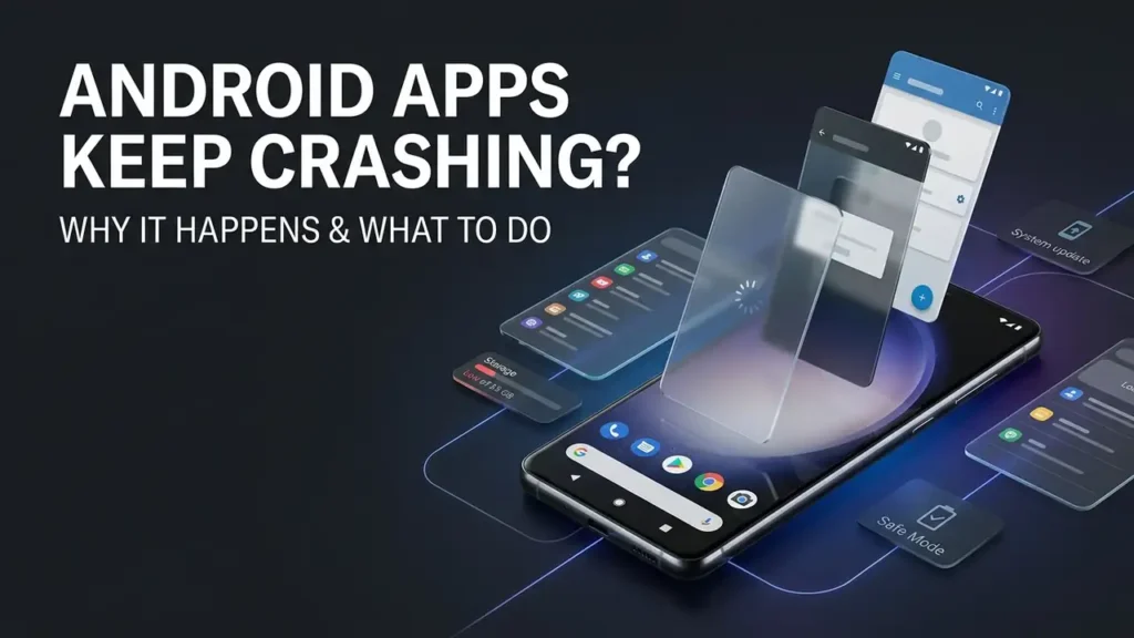 Android Apps Keep Crashing? Here’s Why and What to Do
