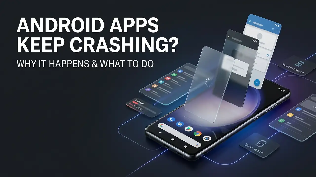 Android Apps Keep Crashing? Here’s Why and What to Do