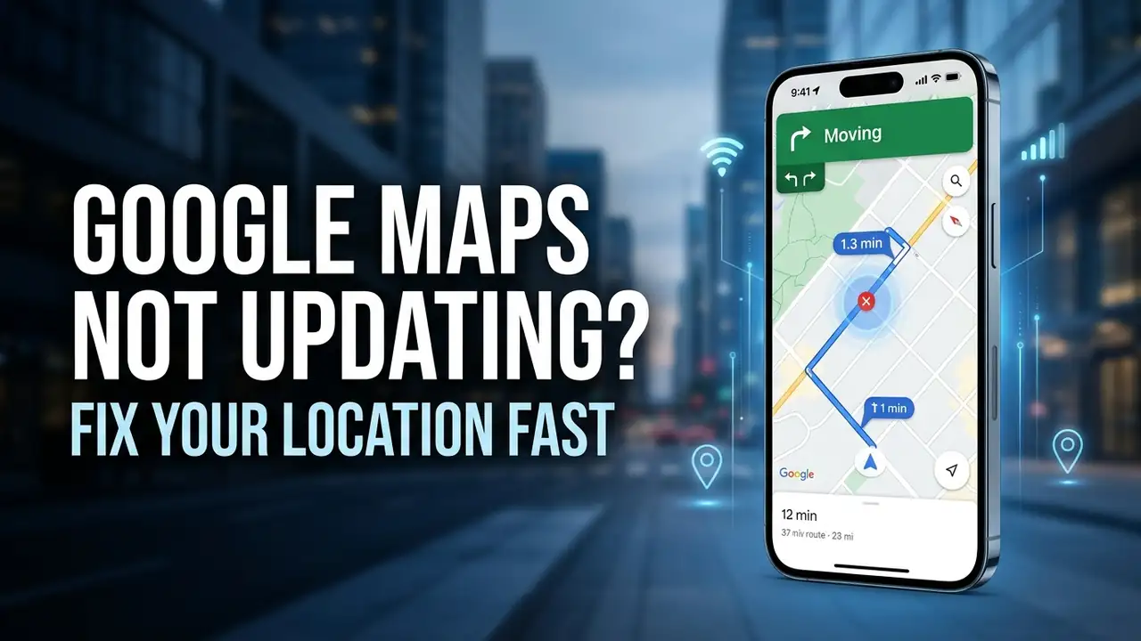 Google Maps Location Not Updating? What to Check