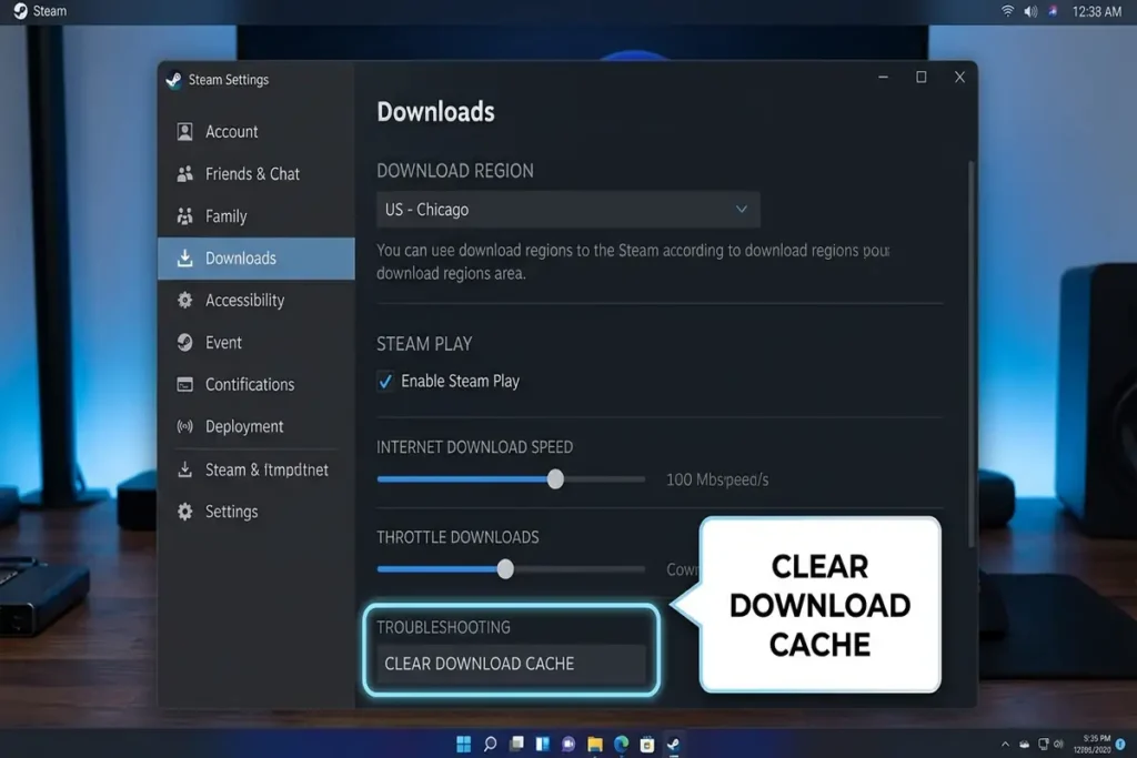 Steam Download Stuck at 0 B/s? What to Check 4