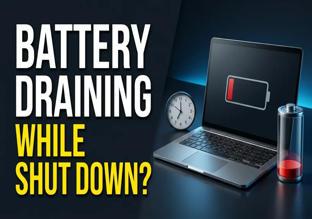 Windows 11 Laptop Battery Draining While Shut Down?