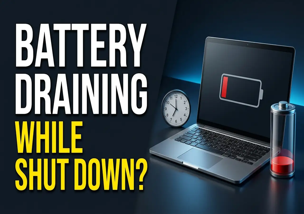 Windows 11 Laptop Battery Draining While Shut Down?