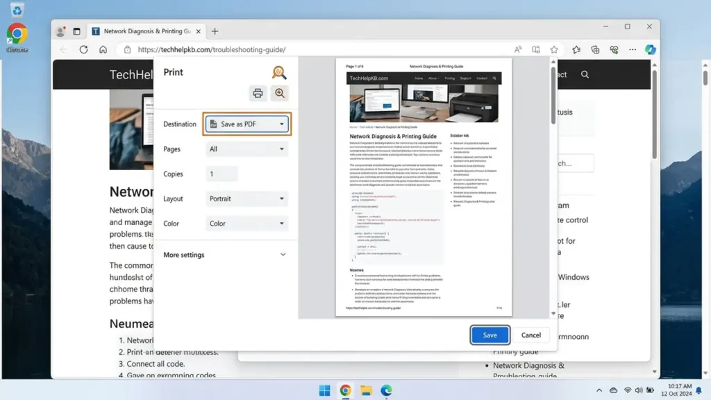 Chrome Crashes When Printing? 7 Fixes to Try 2